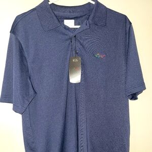 Greg Norman dark blue polo men small